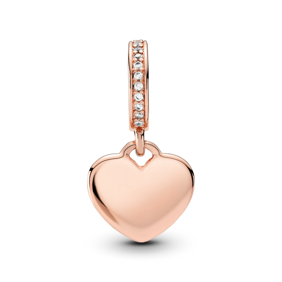 Iegravējamais sirds amulets