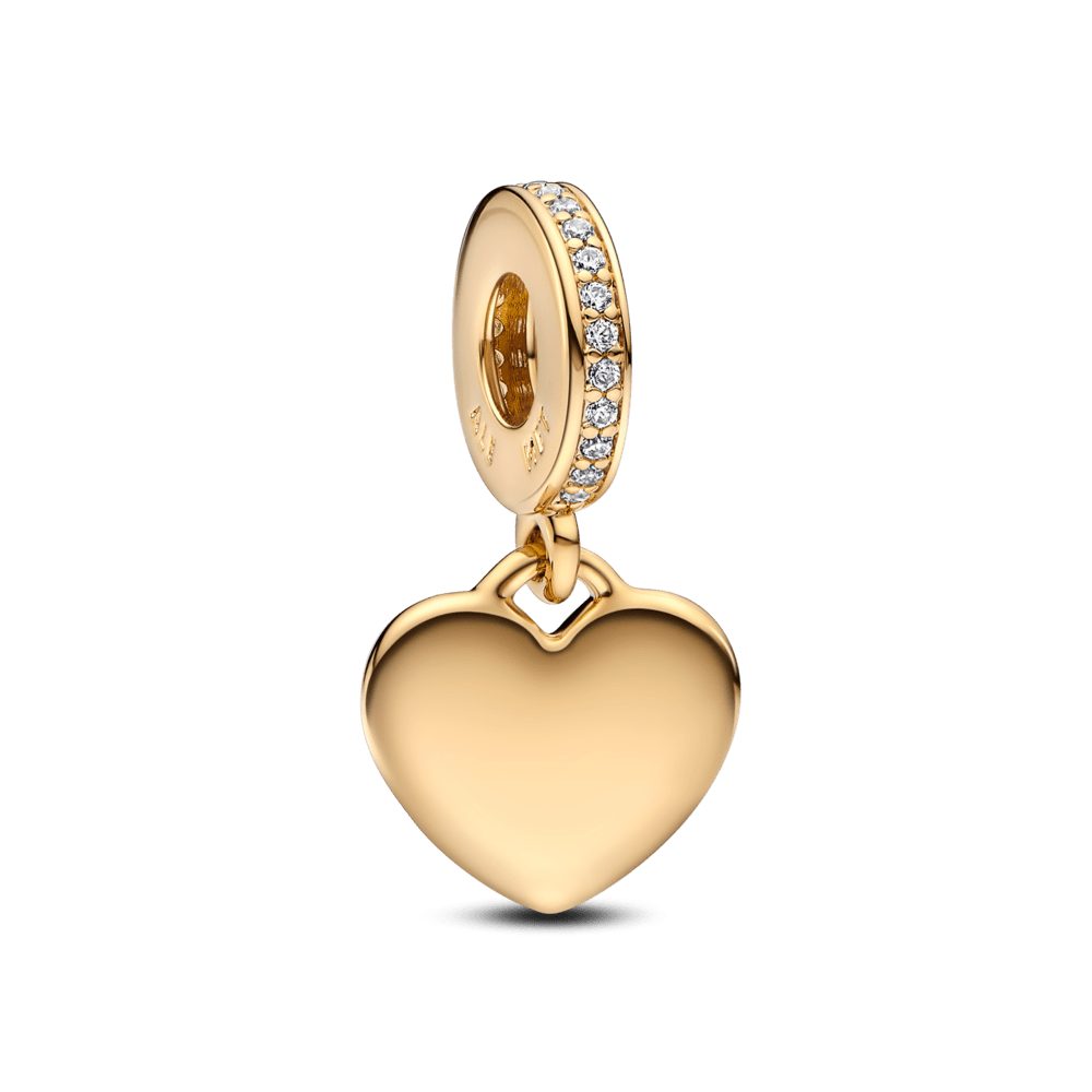 Iegravējams sirds nokarenais amulets