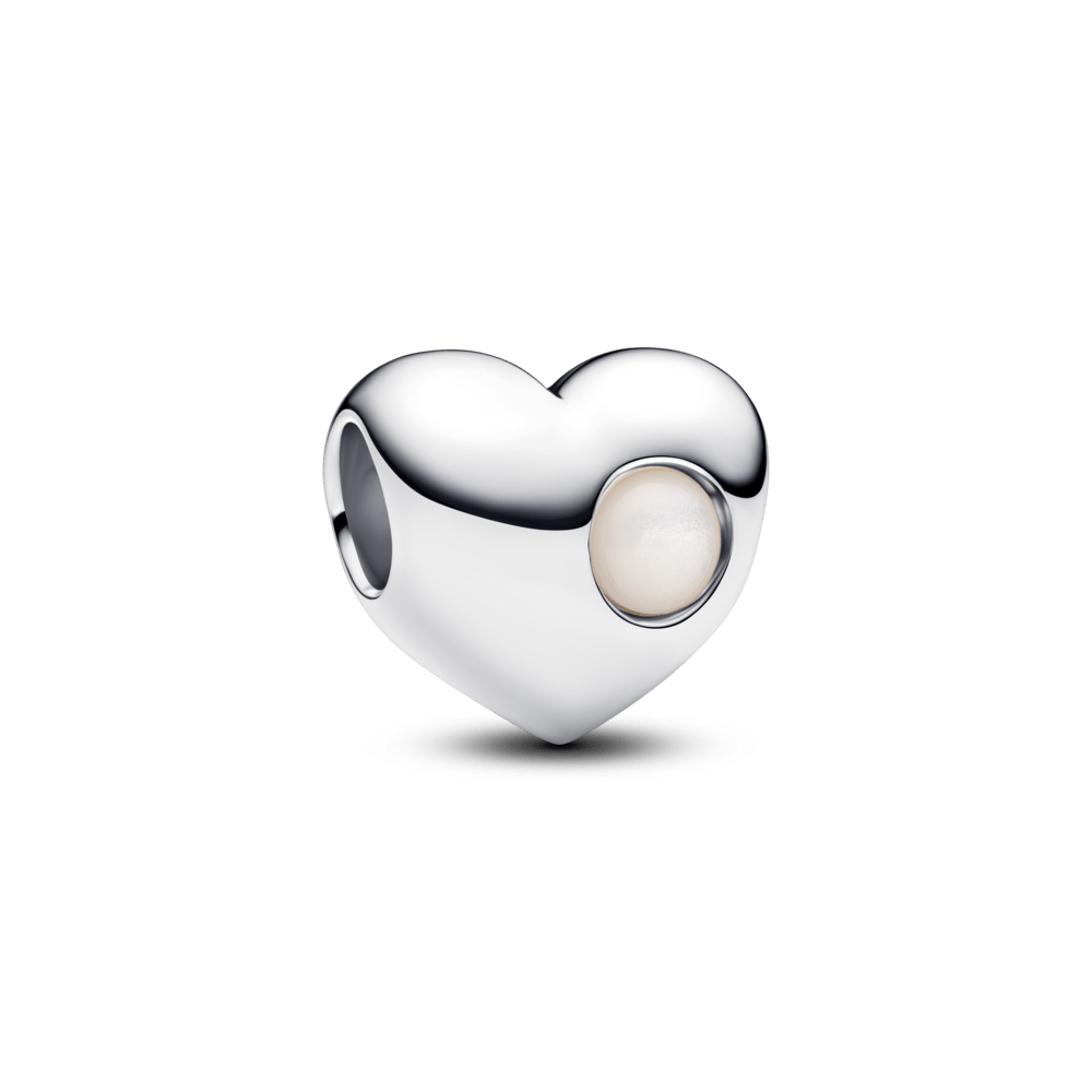 Iegravējamais baltā akmentiņa sirds amulets