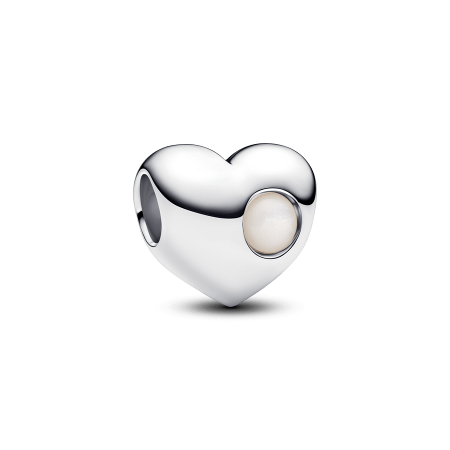 Iegravējamais baltā akmentiņa sirds amulets