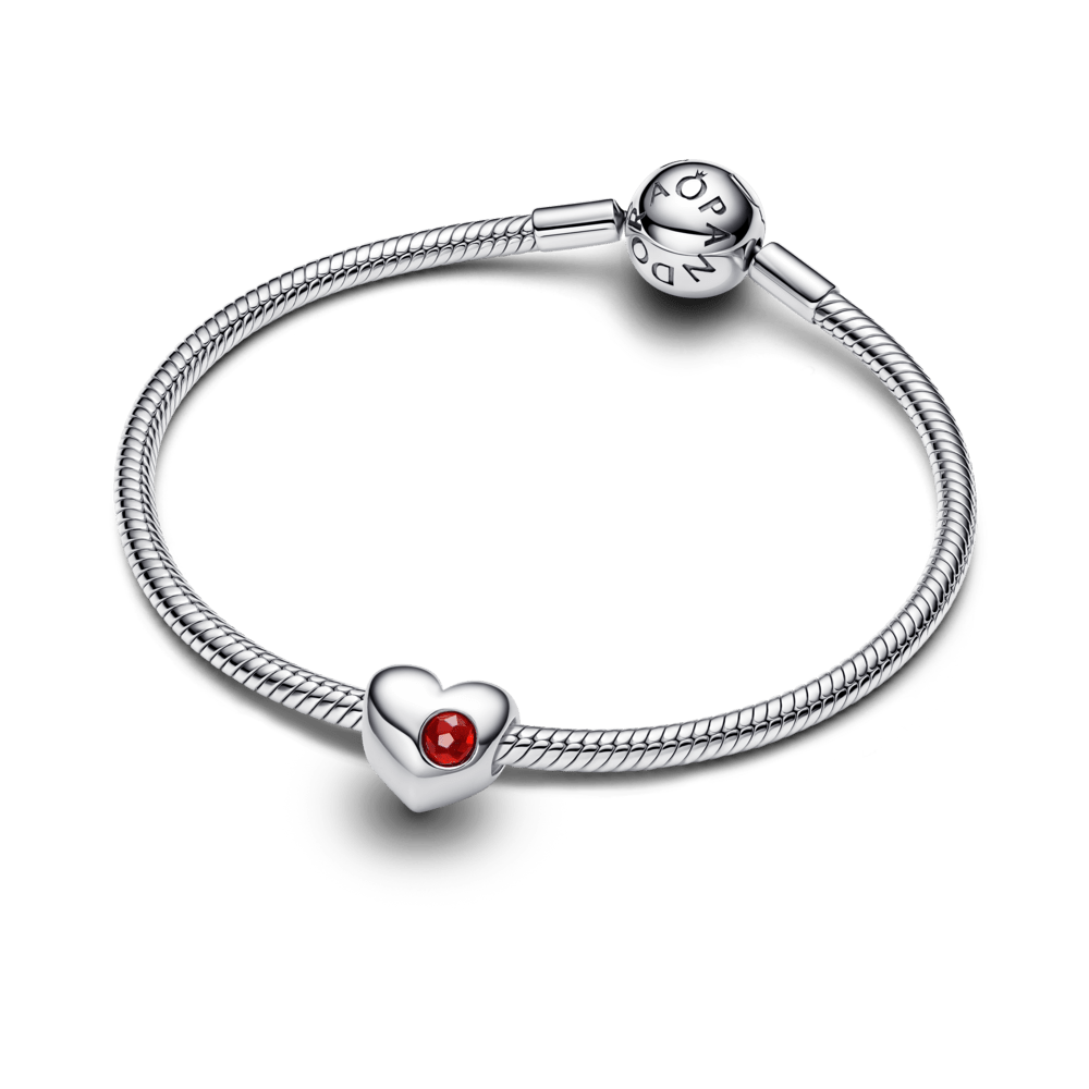 Iegravējamais sarkanā akmentiņa sirds amulets