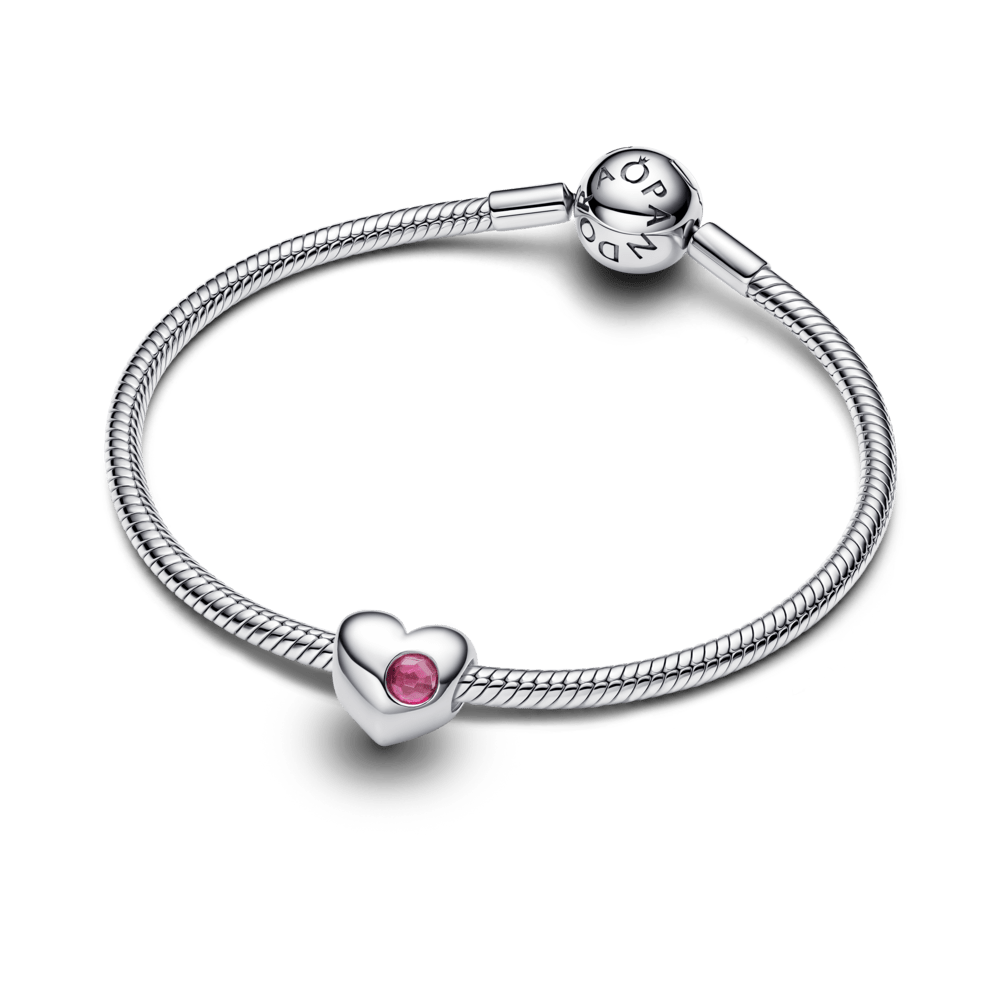 Iegravējamais rozā akmentiņa sirds amulets