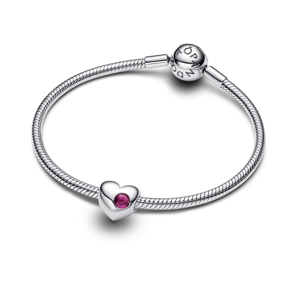 Iegravējamais sarkanā akmentiņa sirds amulets