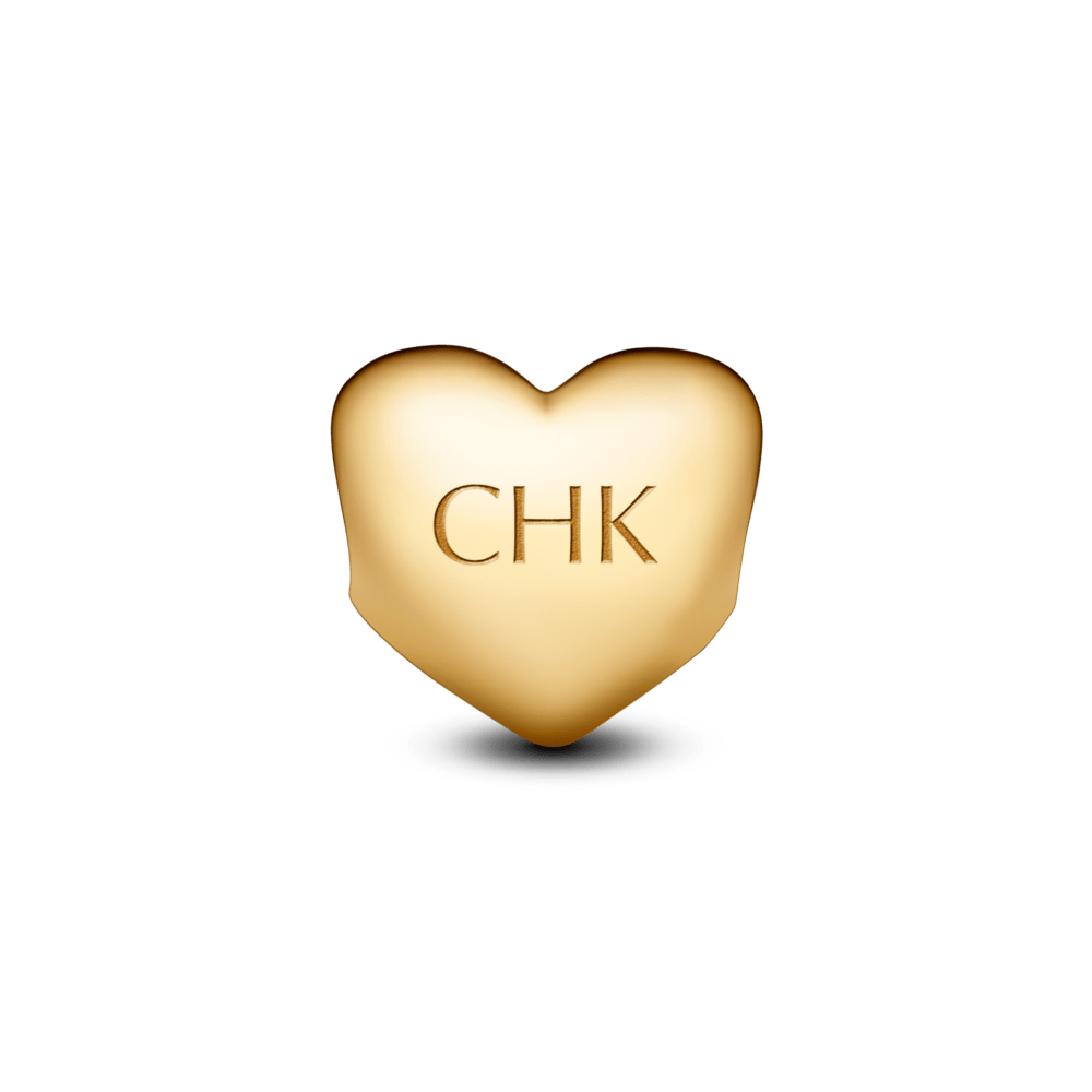 Be Love iegravējamais sirds amulets