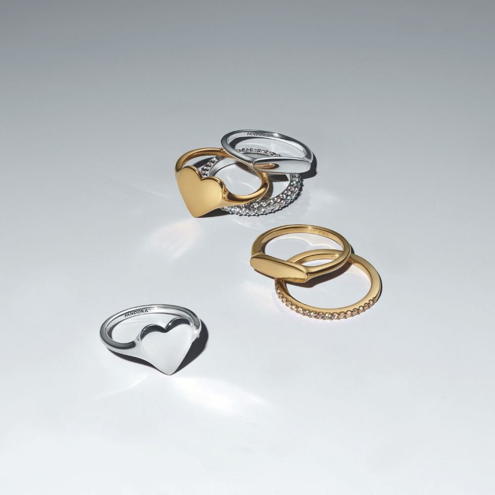 Iegravējamais sirds gredzens