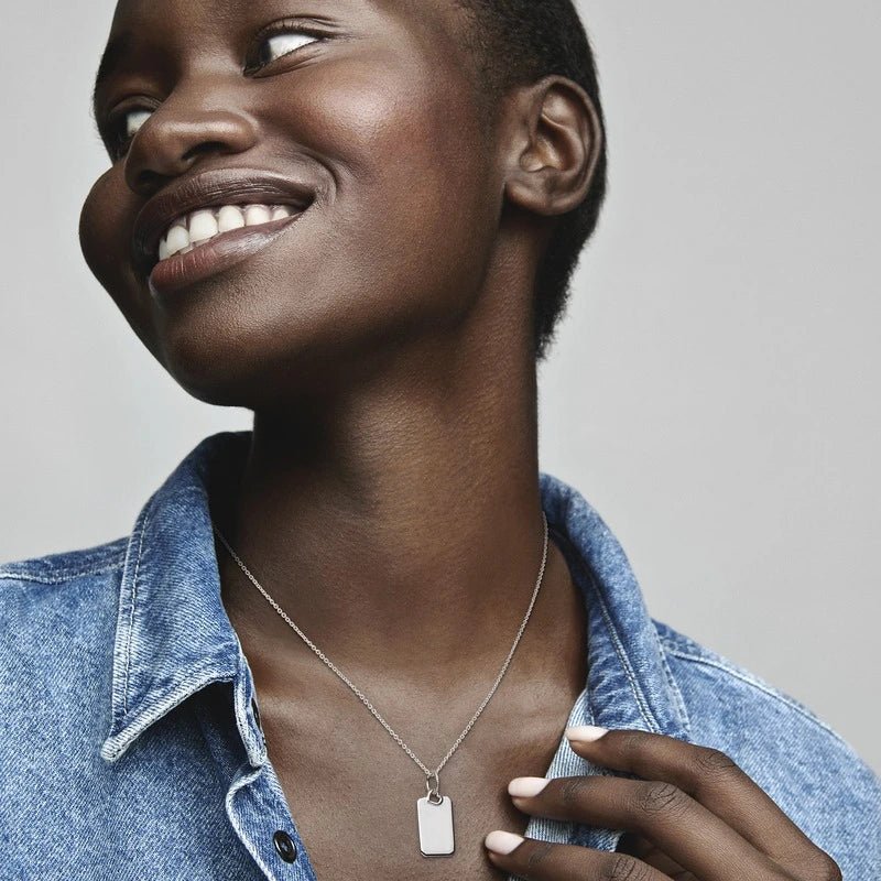 Iegravējams taisnstūra kulons