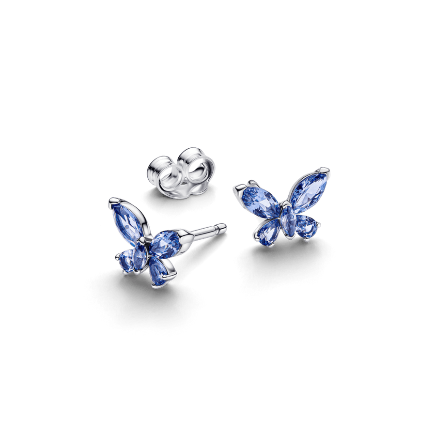 Tauriņa kniedes auskari