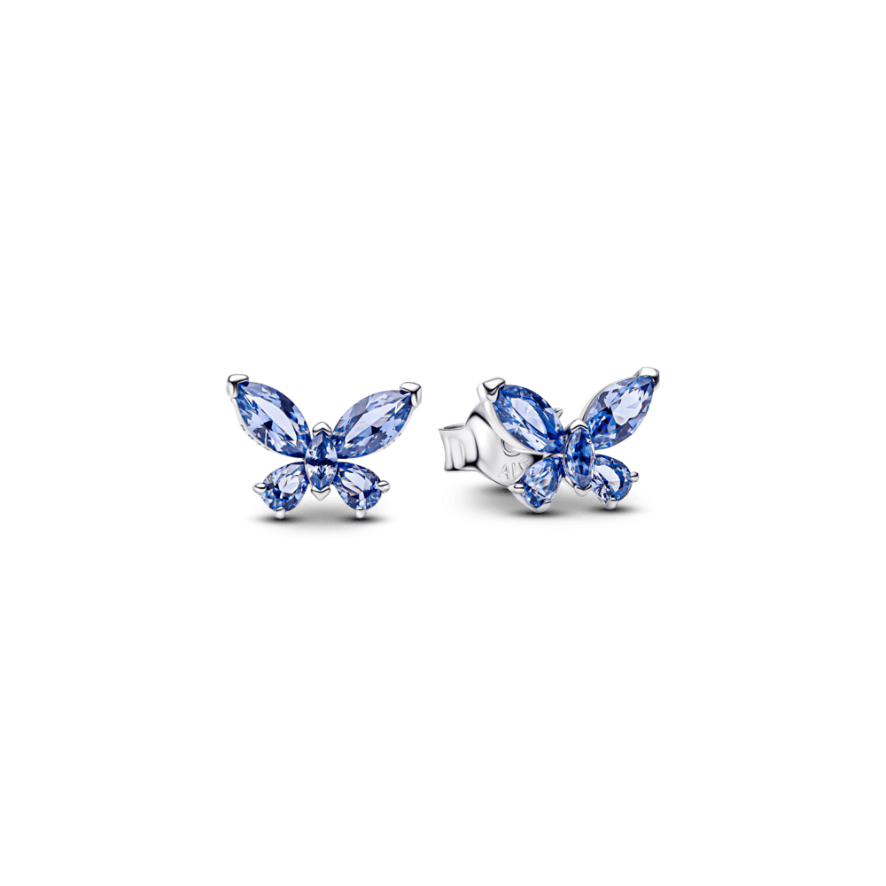 Tauriņa kniedes auskari