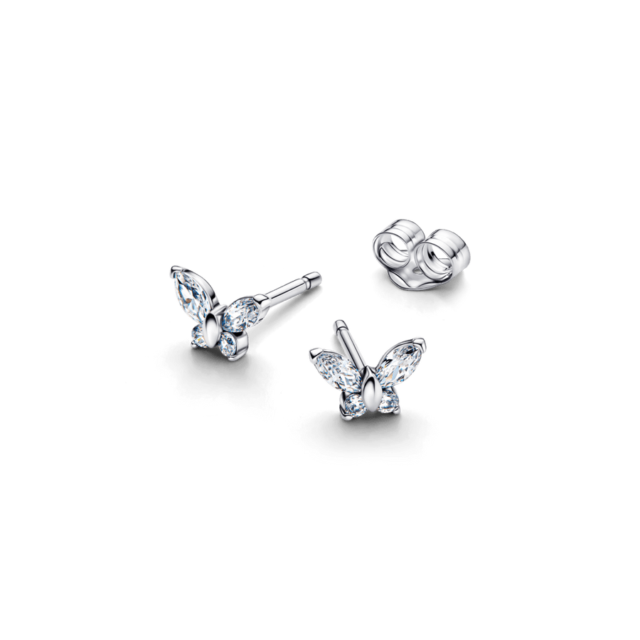 Dāvanu komplekts: Taureņa kniedes kaklarota & Tauriņa kniedes auskari