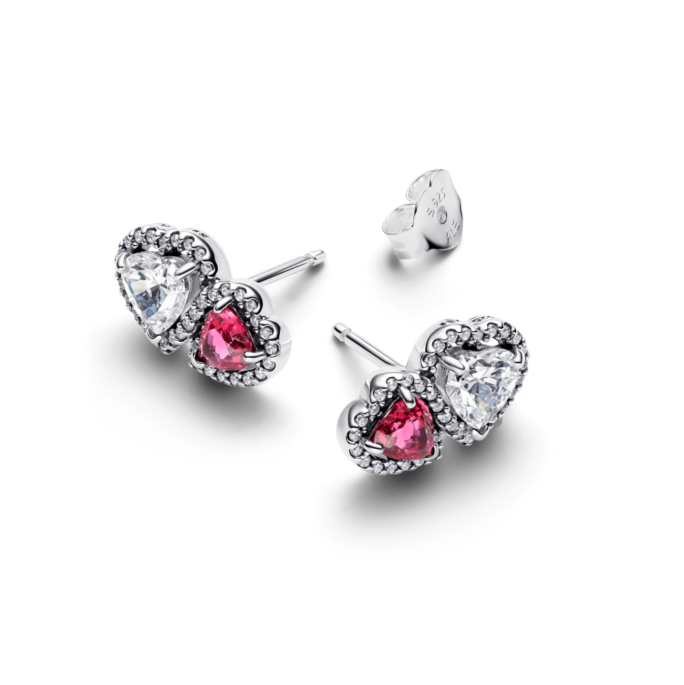 Halo sirds stīpiņu auskari