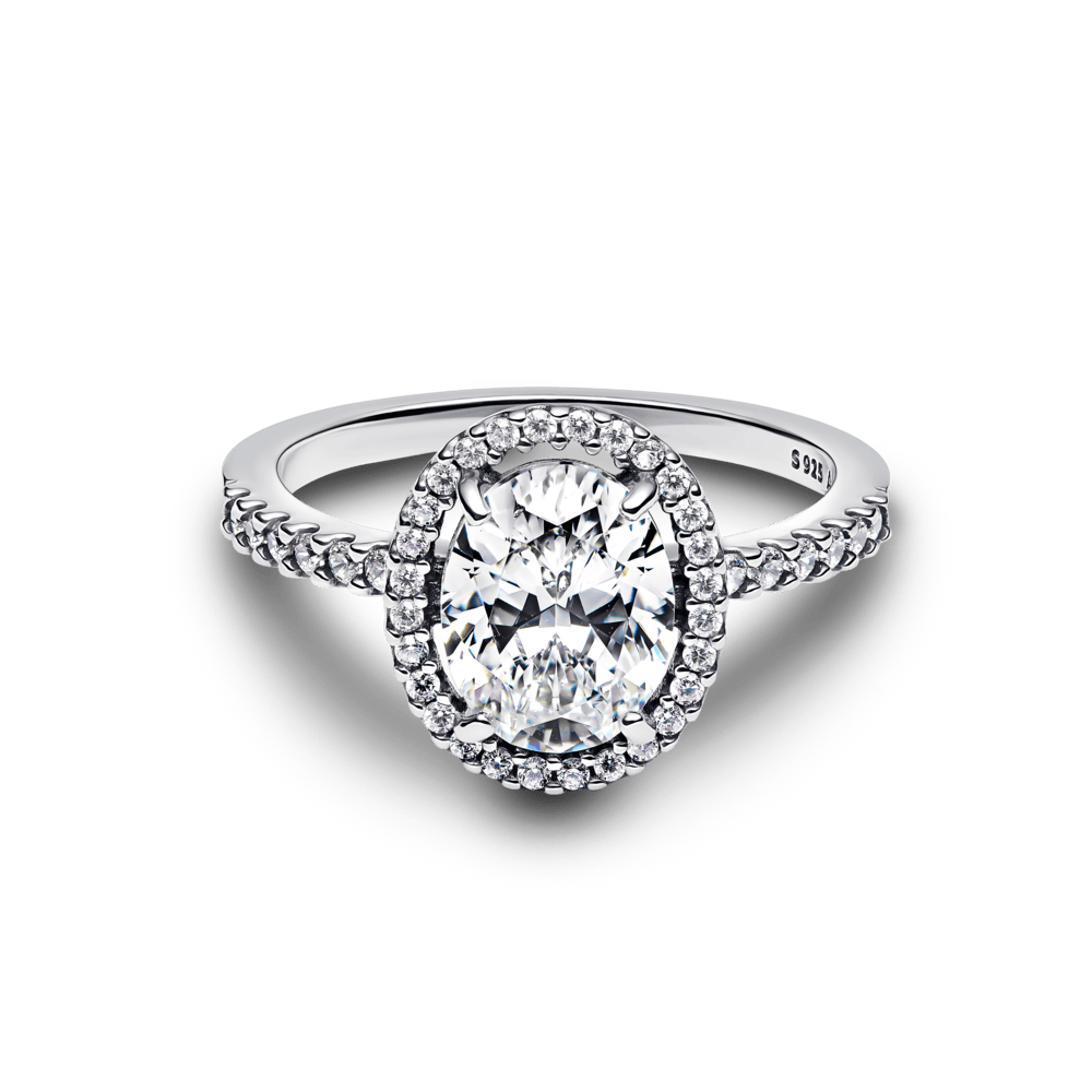 Ovālais mirdzošais Halo vēstījuma gredzens