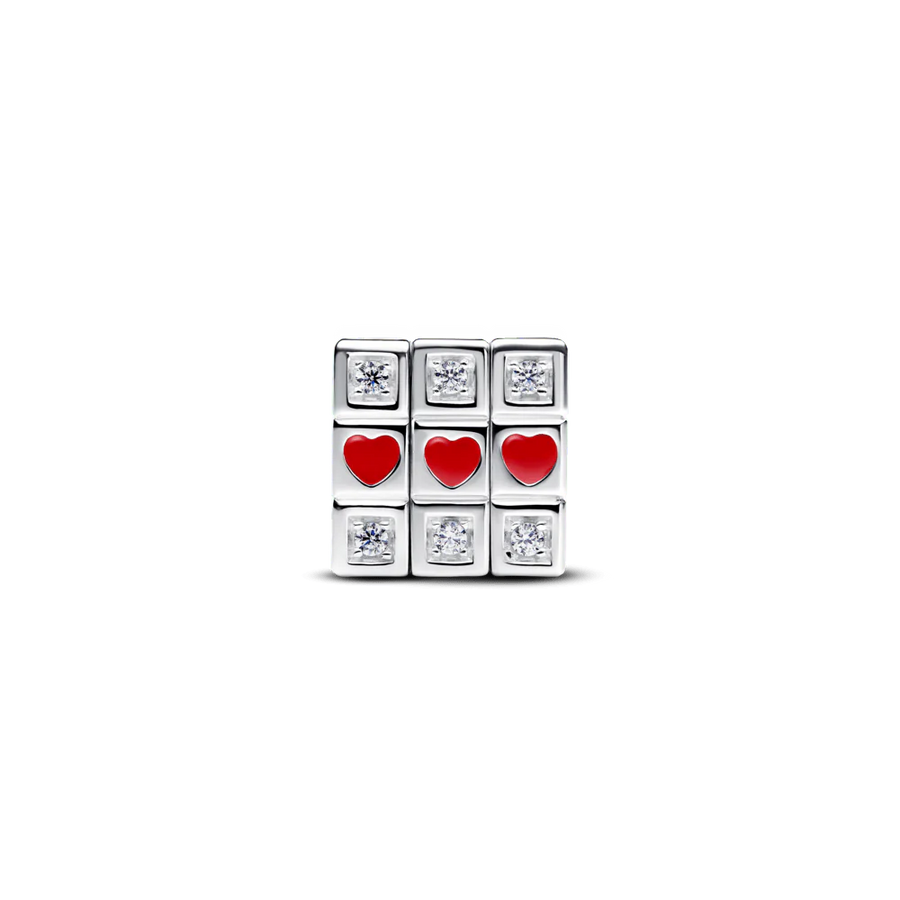 Kustīgais Toy Cube amulets