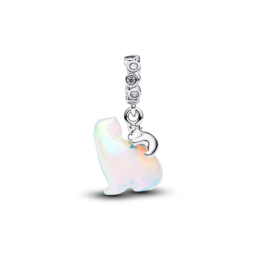 Polārlāču mātes un mazuļa amulets