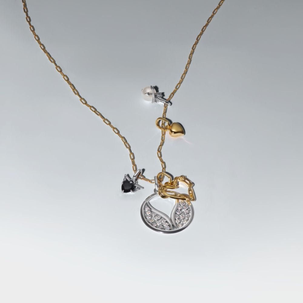 Pearl & Arrows mini amulets