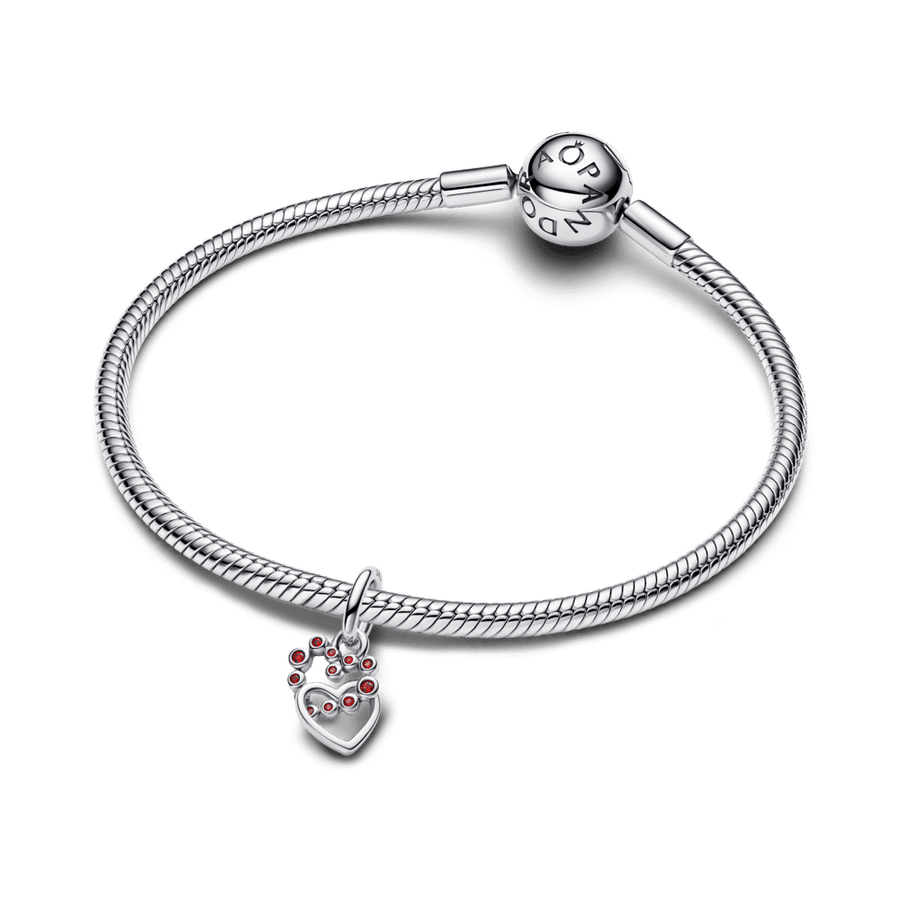 Savienoto siržu un sarkano akmeņu amulets