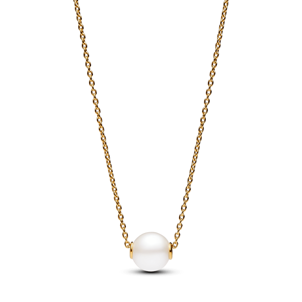 Kaklarota ar apstrādātu, mākslīgi audzētu saldūdens pērli