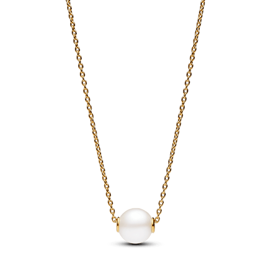 Kaklarota ar apstrādātu, mākslīgi audzētu saldūdens pērli