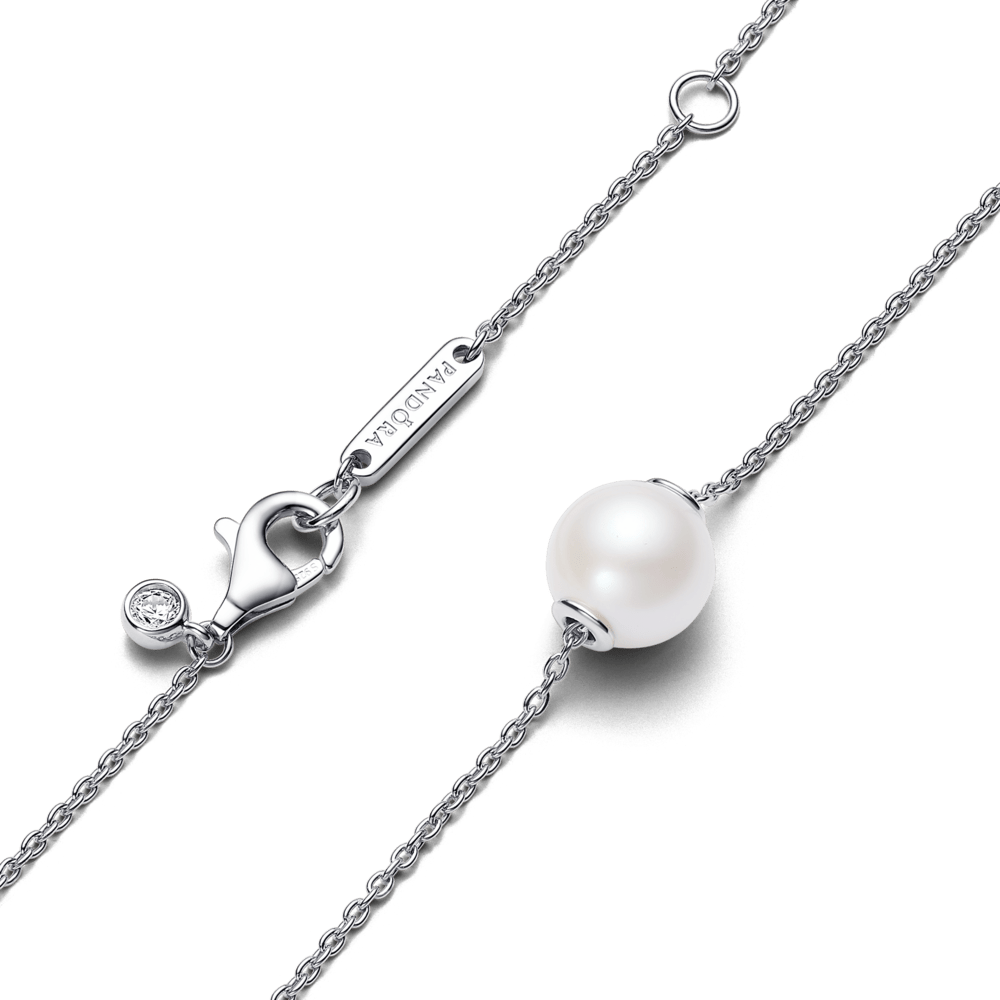 Kaklarota ar apstrādātu, mākslīgi audzētu saldūdens pērli