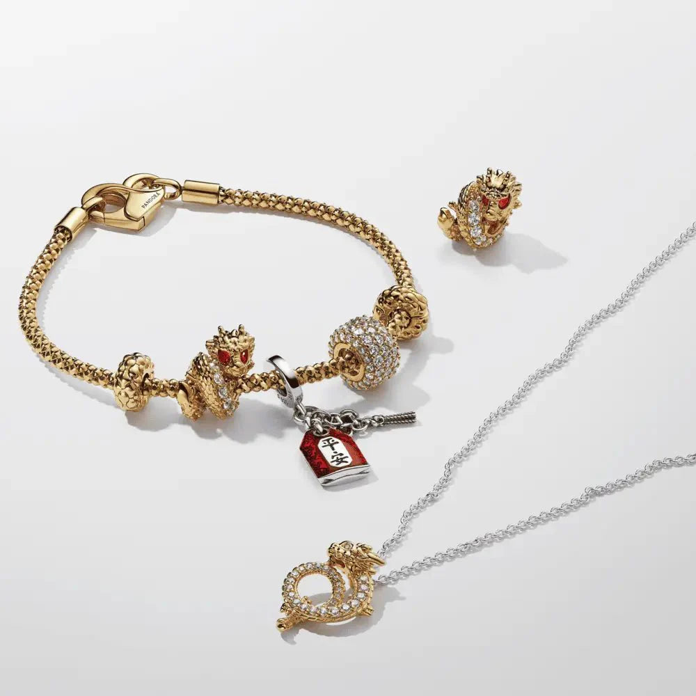 Ķīniešu pūķa gada amulets