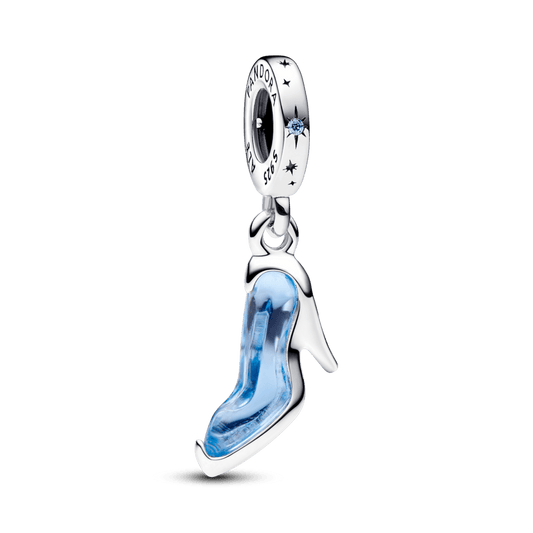 Disney Pelnrušķītes stikla kurpītes amulets