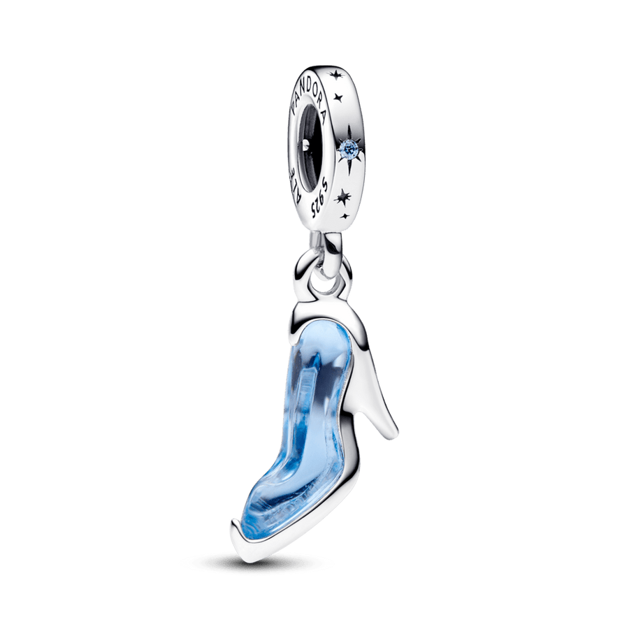 Disney Pelnrušķītes stikla kurpītes amulets