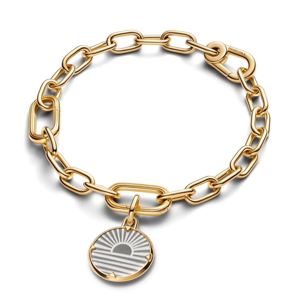 Saullēkta medaljona amulets