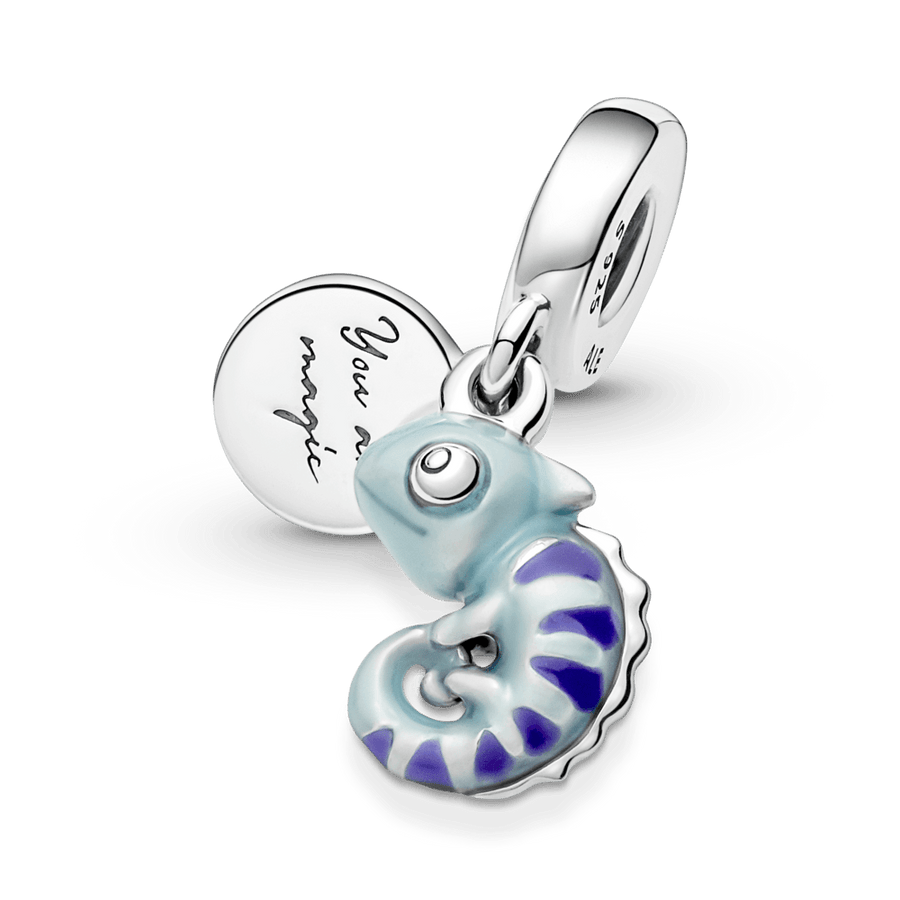Piekarināmais hameleona amulets ar krāsu mainošu efektu