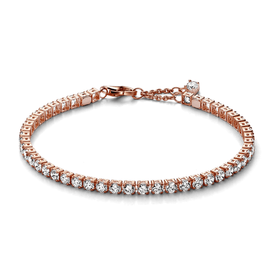 Mirdzošā tenisa rokassprādze