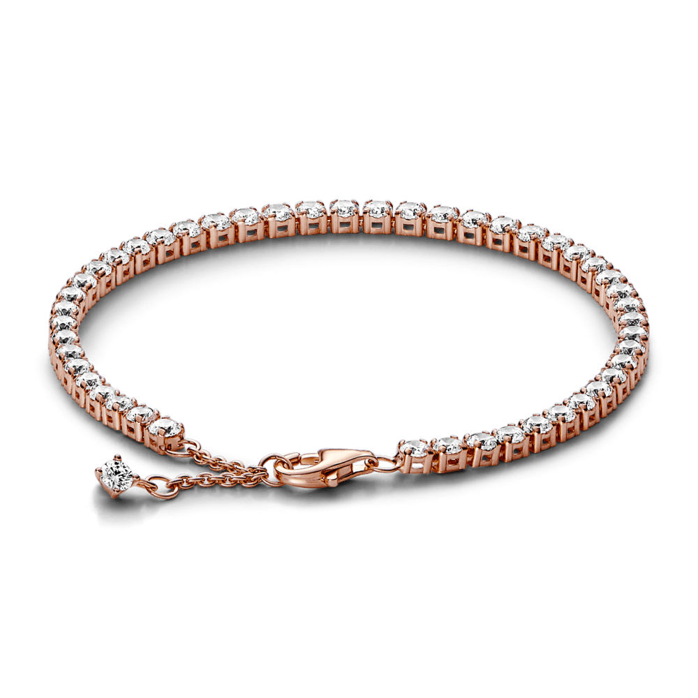 Mirdzošā tenisa rokassprādze