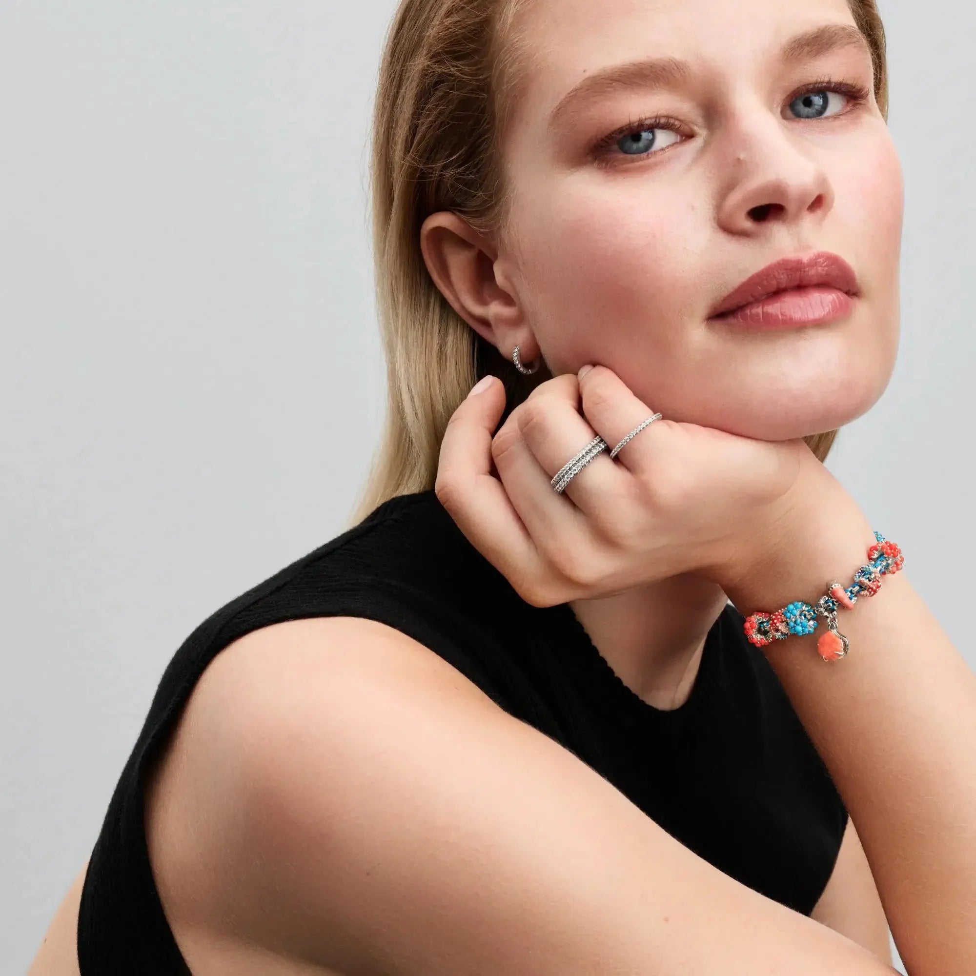 Krāsains jūras zvaigznes mini amulets