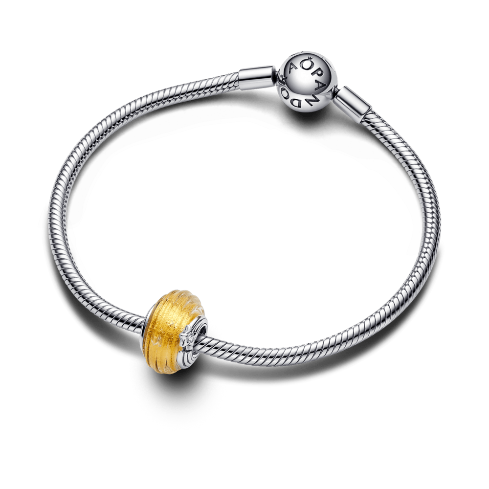 Krītošās zvaigznes Murano stikla amulets