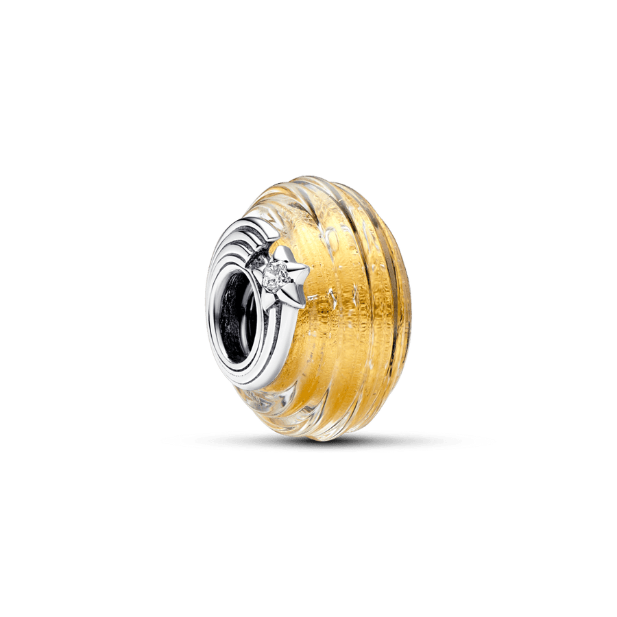 Krītošās zvaigznes Murano stikla amulets