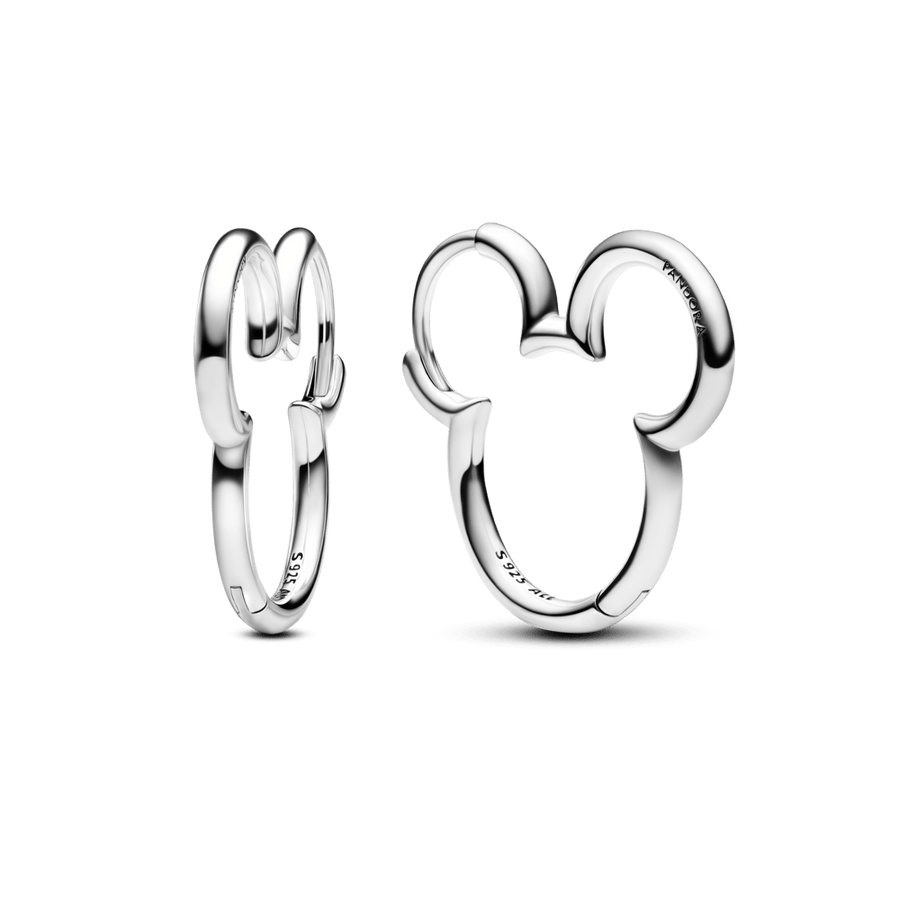 Disney Mickey Mouse silueta stīpiņu auskari