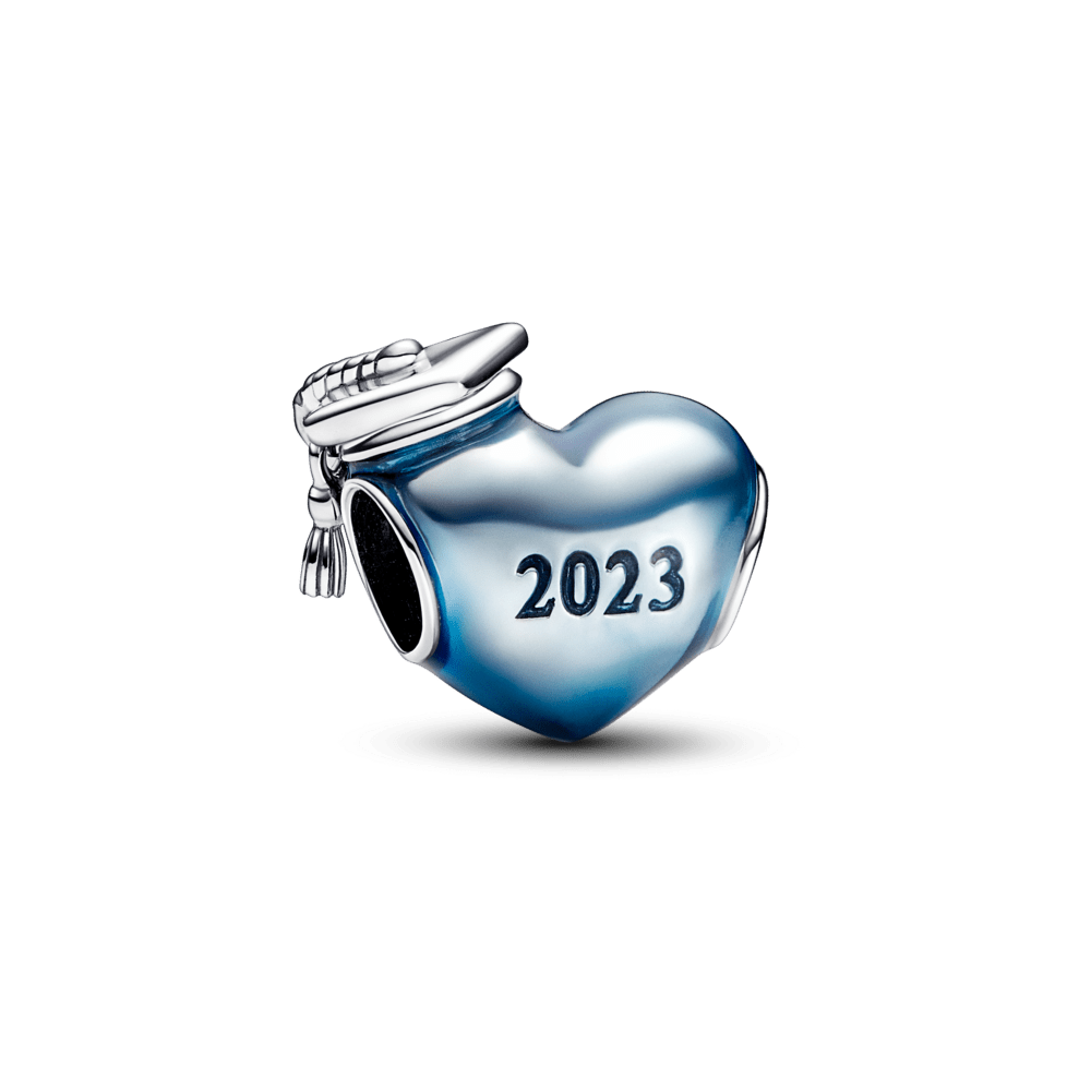 Zilais 2023. gada absolventes sirsniņamulets