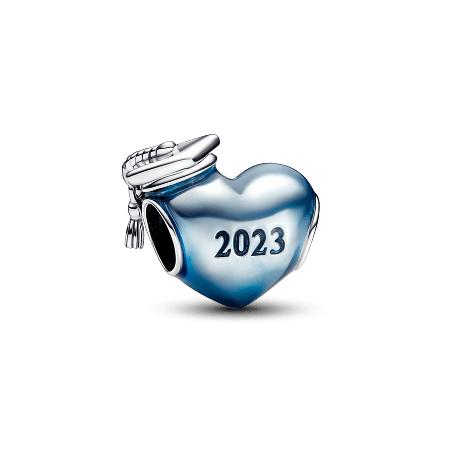 Zilais 2023. gada absolventes sirsniņamulets