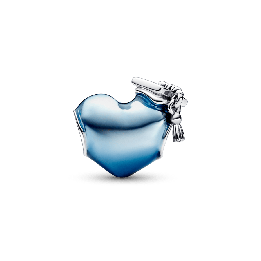 Zilais 2023. gada absolventes sirsniņamulets