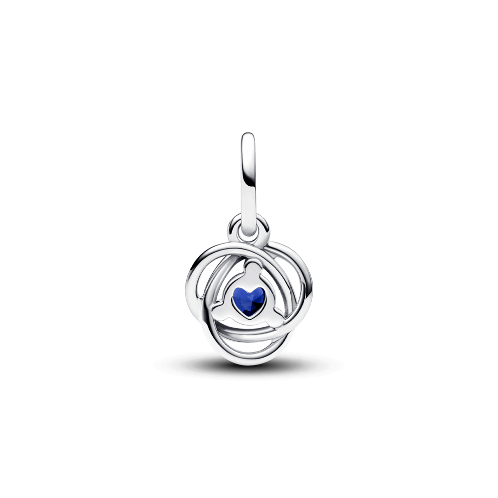 Zilais mūžības apļa amulets