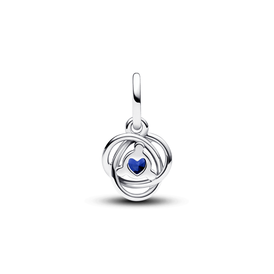 Zilais mūžības apļa amulets