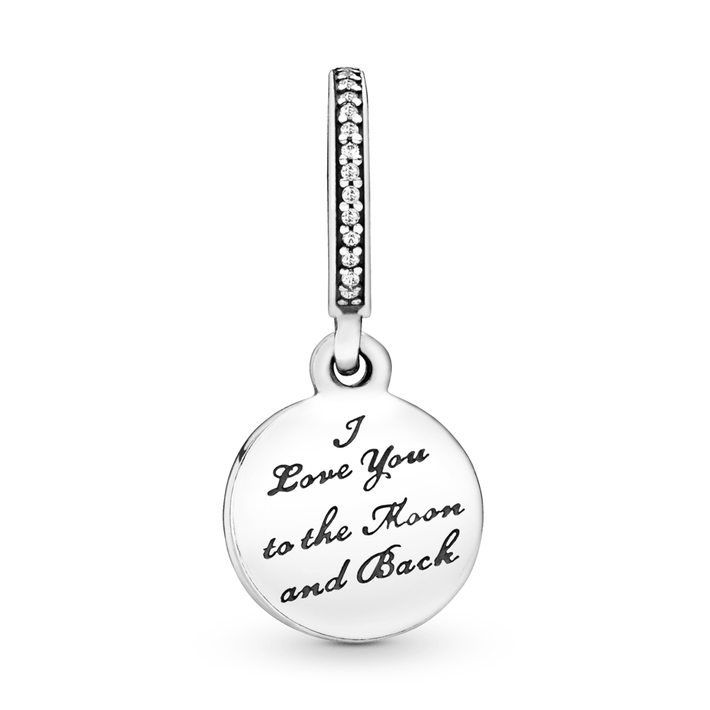 Mēness un zilas debesis piekariņš