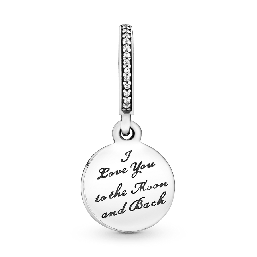 Mēness un zilas debesis piekariņš