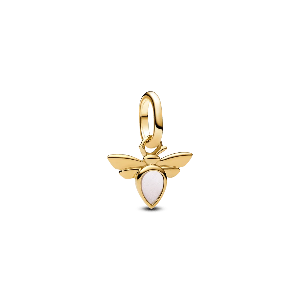 Baltās bites mini amulets