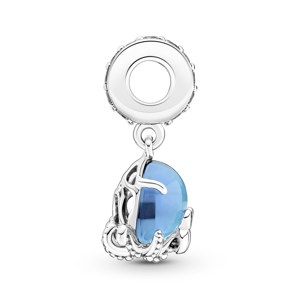 Piekarināmais Murano stikla mīlīgā astoņkāja amulets