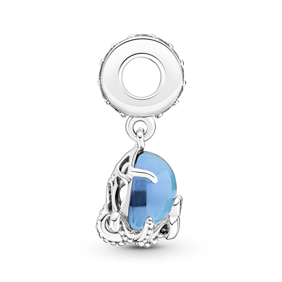 Piekarināmais Murano stikla mīlīgā astoņkāja amulets