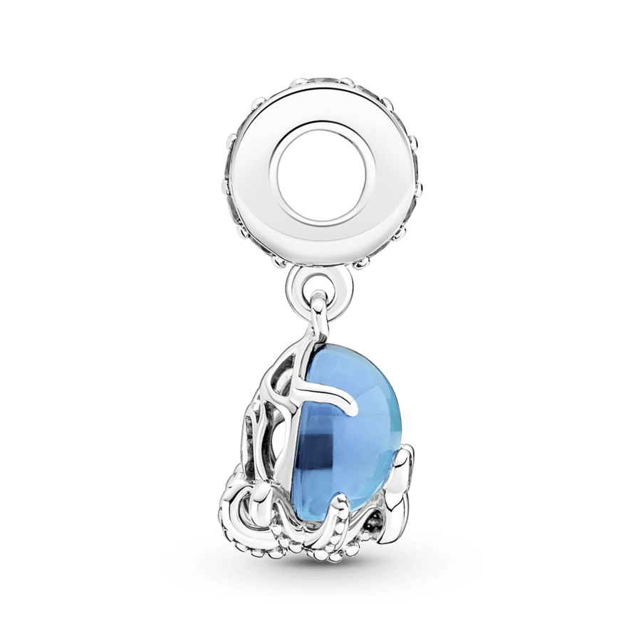 Piekarināmais Murano stikla mīlīgā astoņkāja amulets