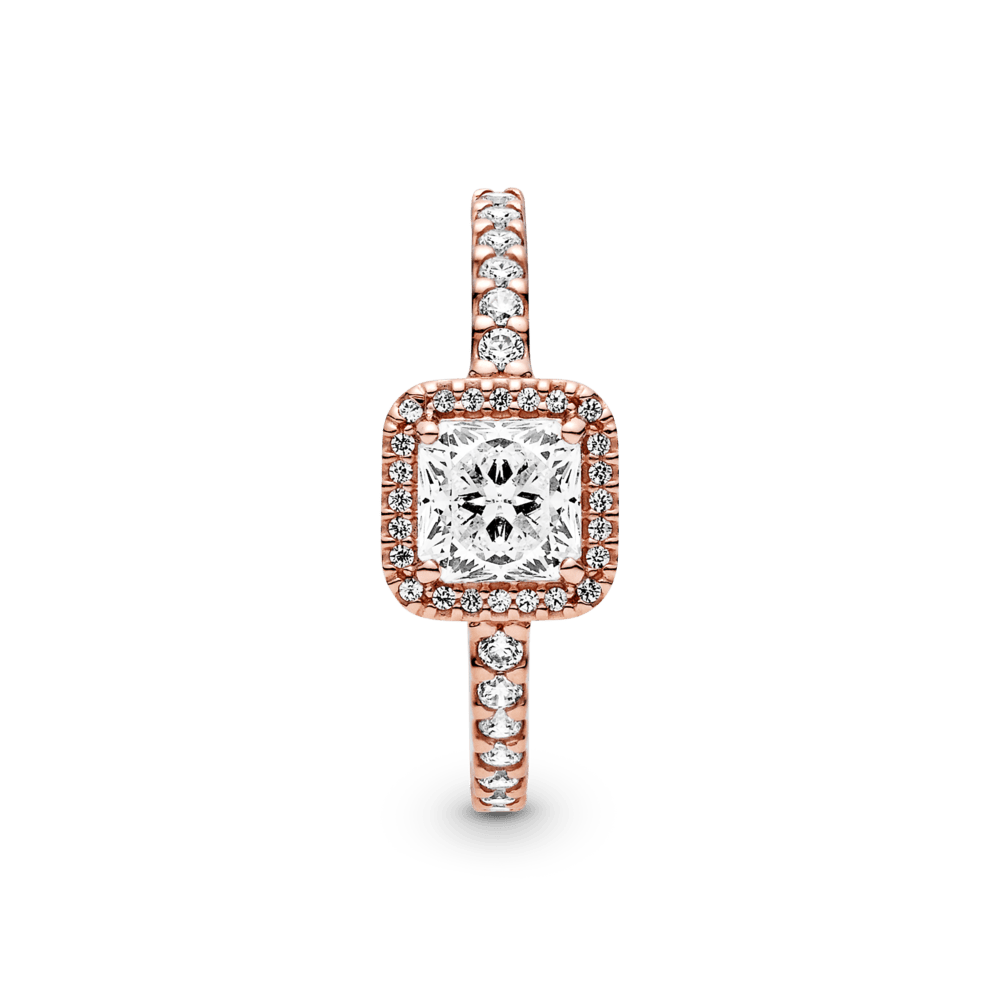 Mirdzošs kvadrātveida Halo gredzens