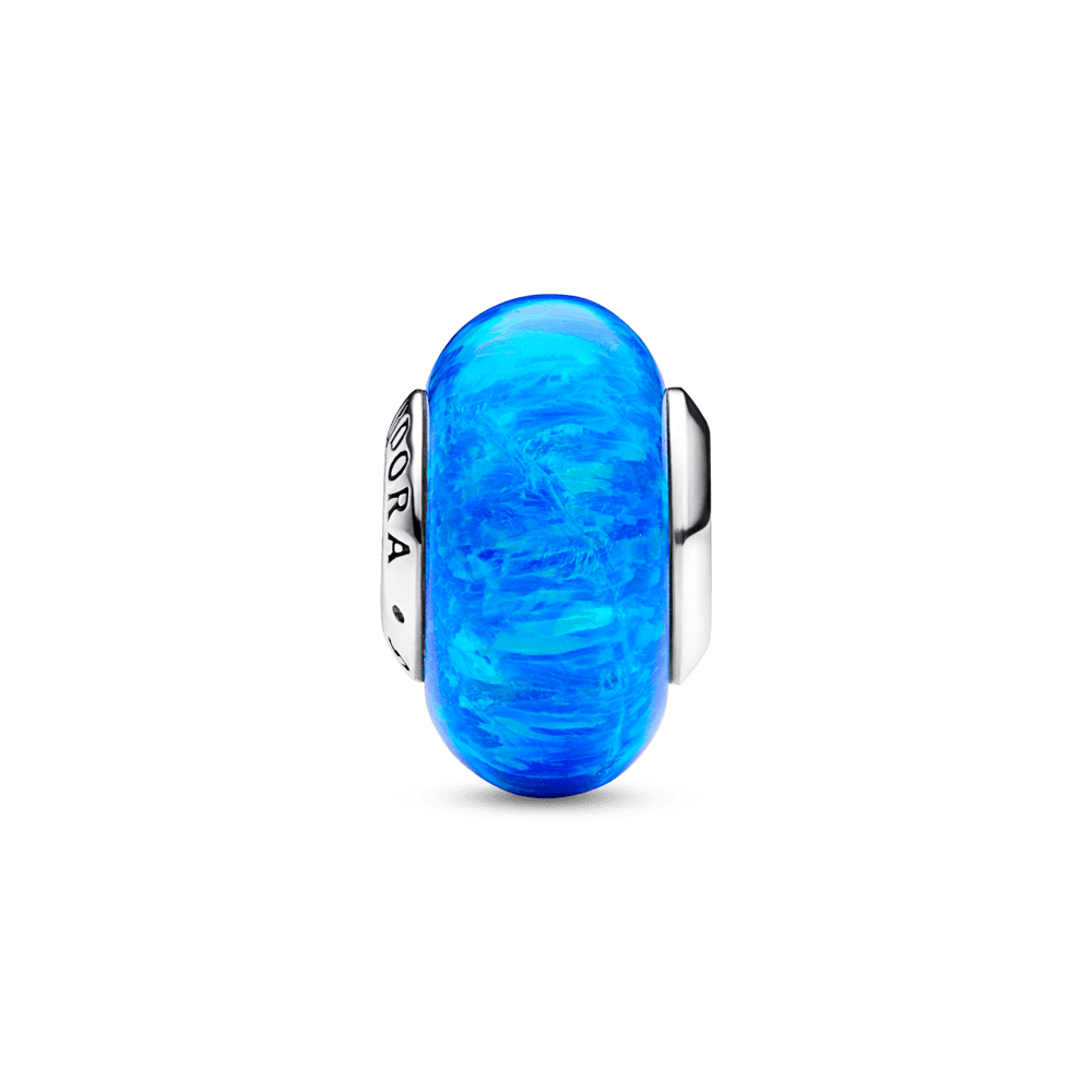 Lāsmojošais zilais okeāna amulets