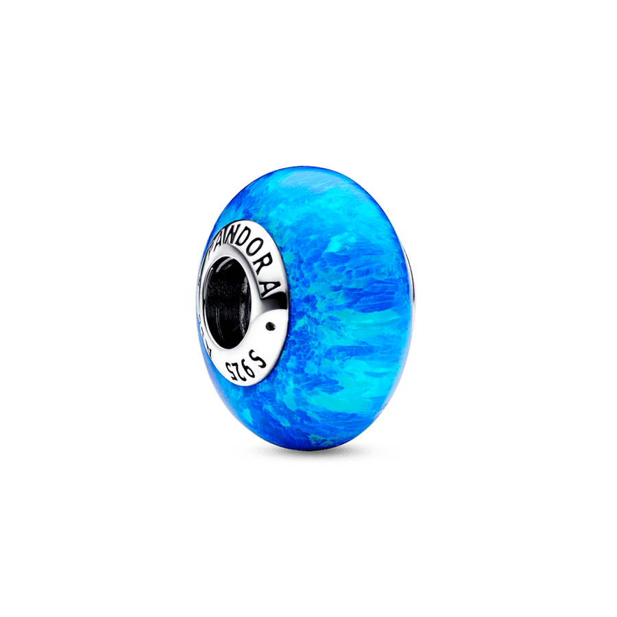 Lāsmojošais zilais okeāna amulets