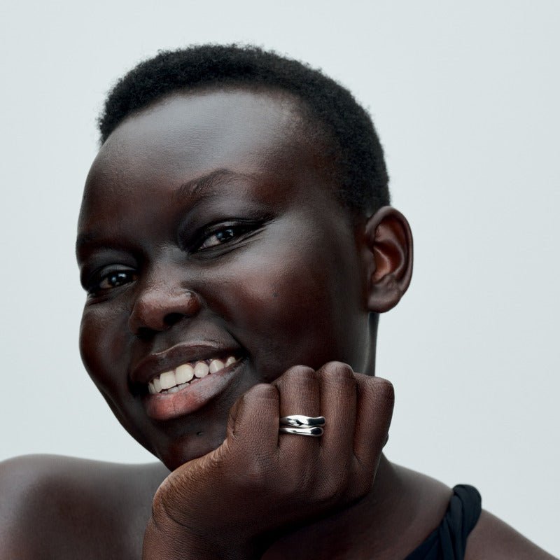 Organiskas formas vairāku kārtu gredzens