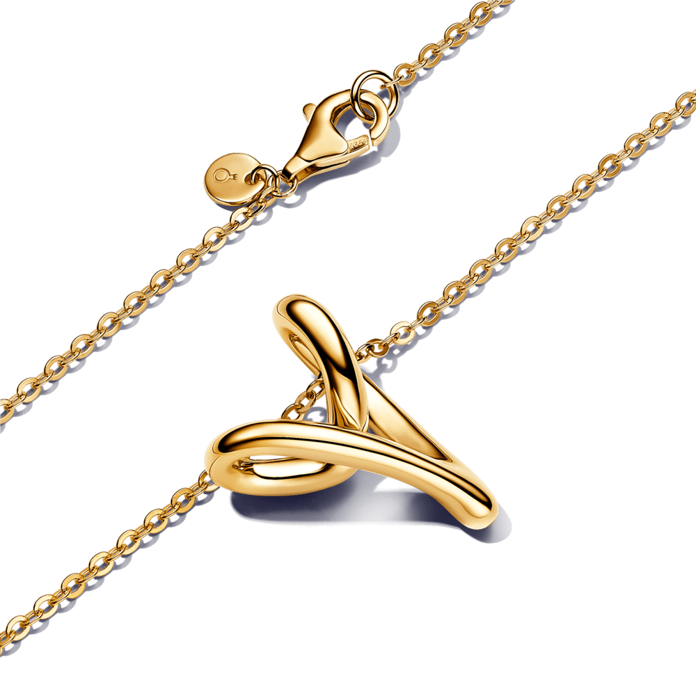 Organiskas formas sirds kulona kaklarota