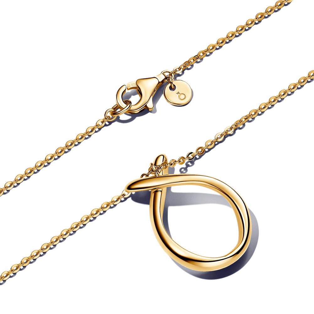 Organiskas formas kulona kaklarota